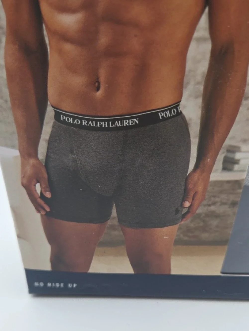Polo by Ralph Lauren 3-Pack Boxer Briefs - Gray, Pink, Navy